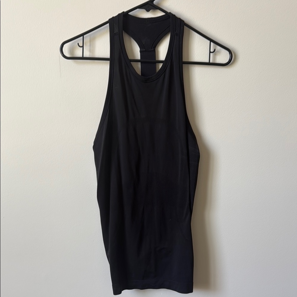 Lululemon Athletica Black Sleeveless Backless Tank Top